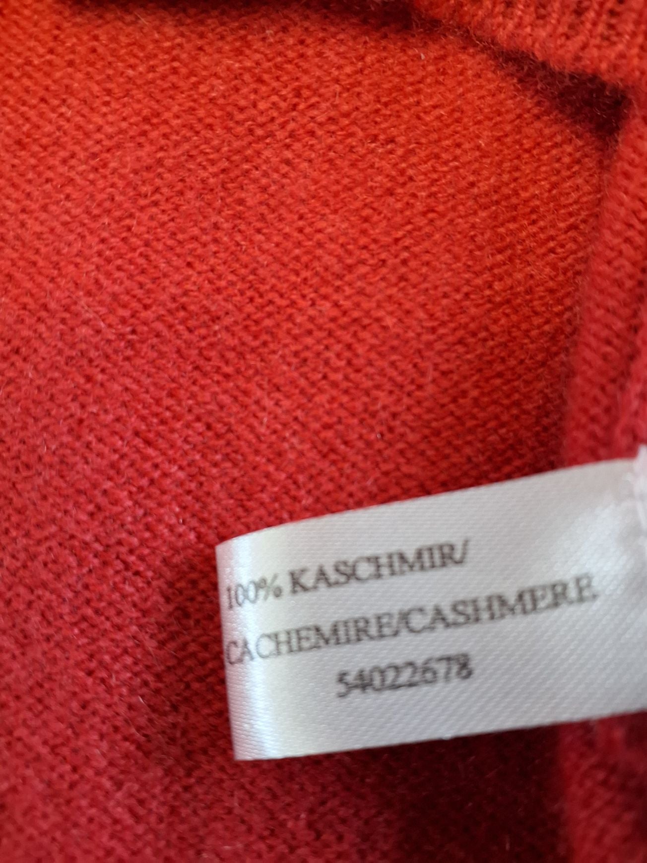Cardigan cashmere ukendt mærke